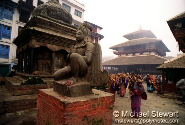 Garuda and Maru Tole, Durbar Square